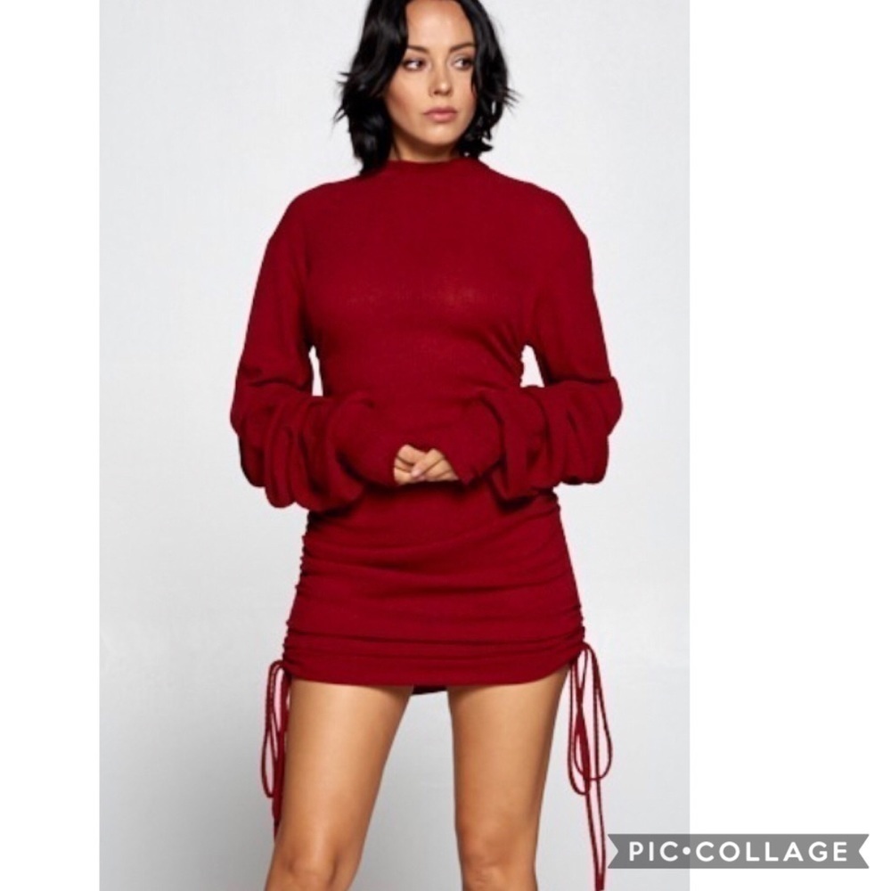 Heather Gray Long Sweater - Picture 4 of 6